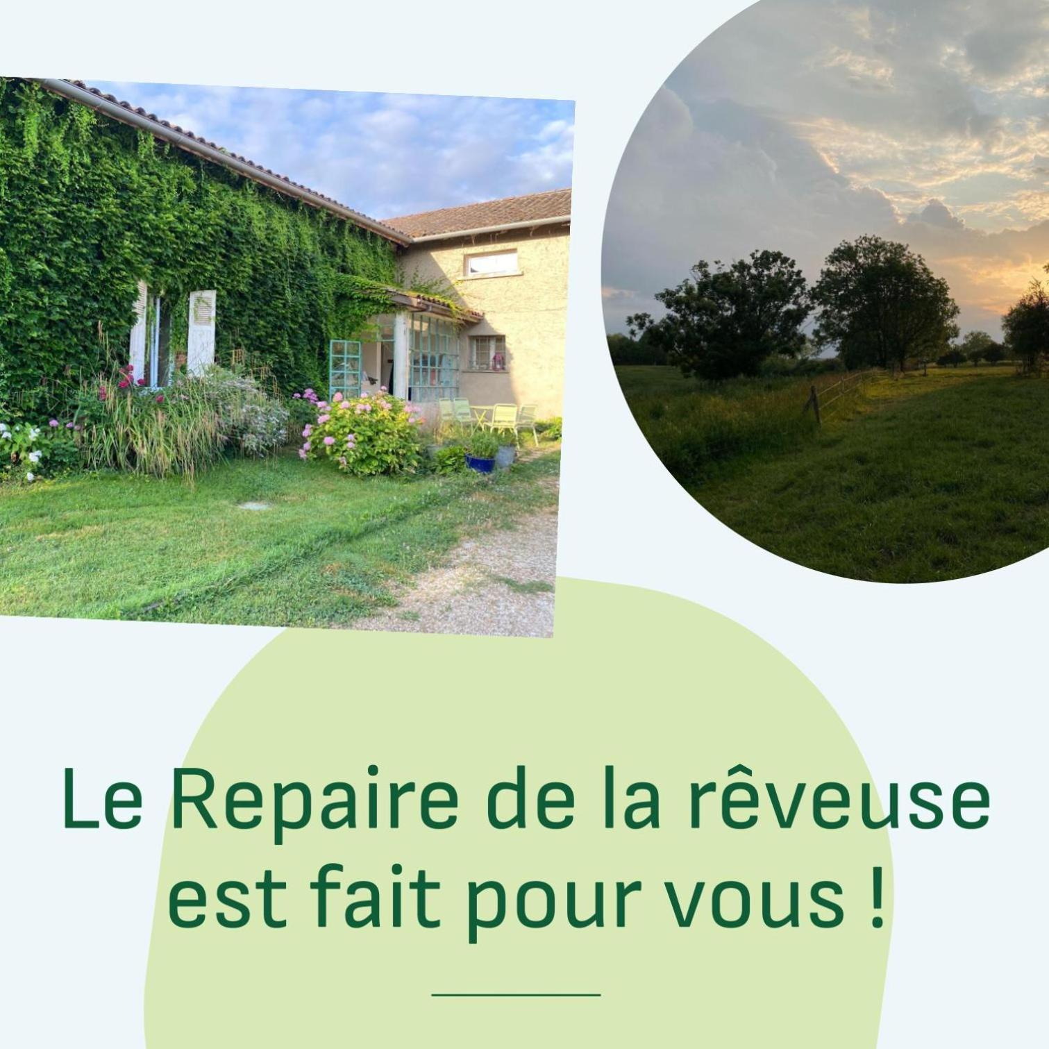 Bed and Breakfast Le Repaire De La Reveuse Saint-Frajou Exterior foto