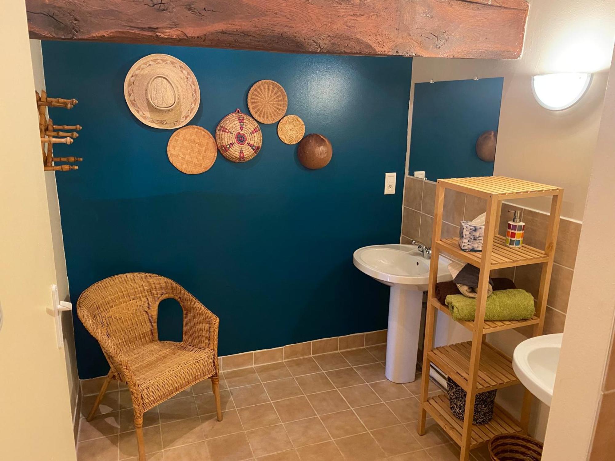 Bed and Breakfast Le Repaire De La Reveuse Saint-Frajou Zimmer foto
